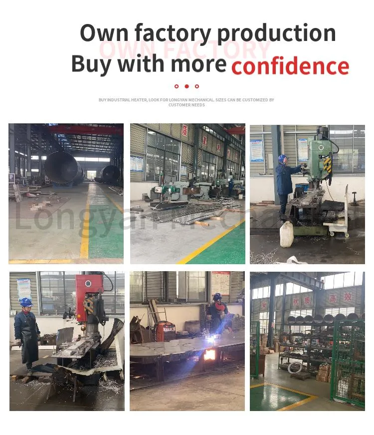 Gas Water Fired Tubular Strip Heating Process Tank Inline Industrial Heating Process Process Tech Heaters From Chinese Factory