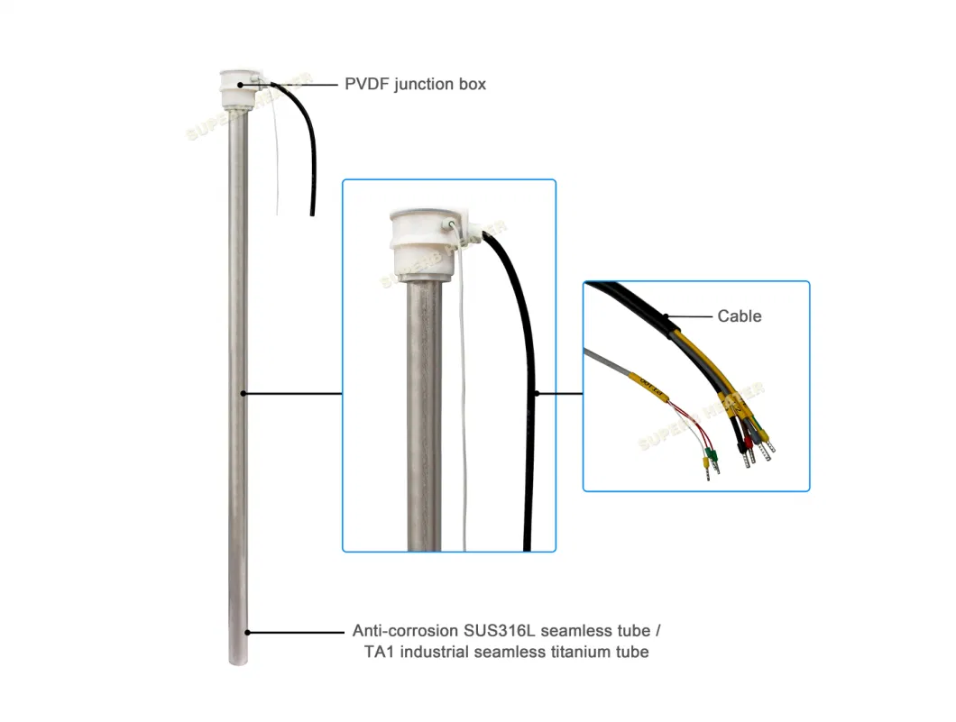 Anti Corrosion Tubular Heating Element for Electroplating Industry