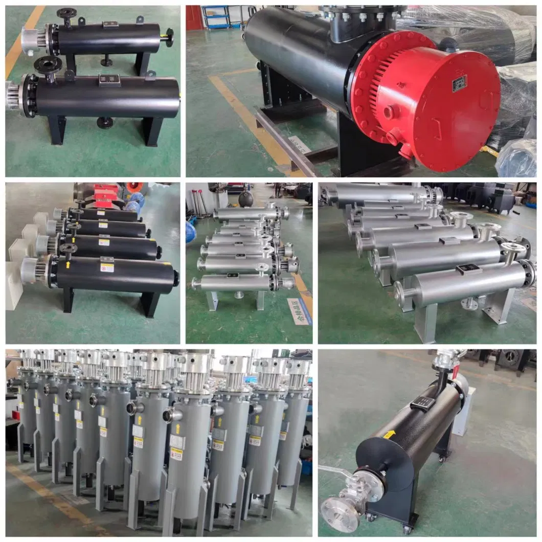 100kw Electric Industrial Explosion Proof Energy Saving Circulation Liquid Nitrogen Inline Pipeline Heater