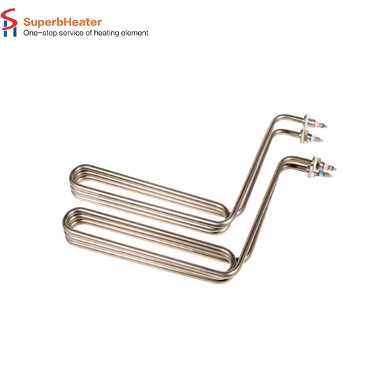 Aquecedor tubular elétrico do elemento de aquecimento da fritadeira para máquinas de alimentos