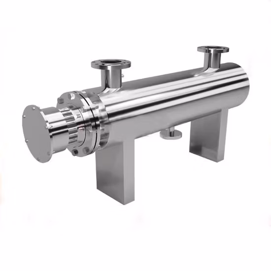 Aquecedor de água industrial em linha personalizado